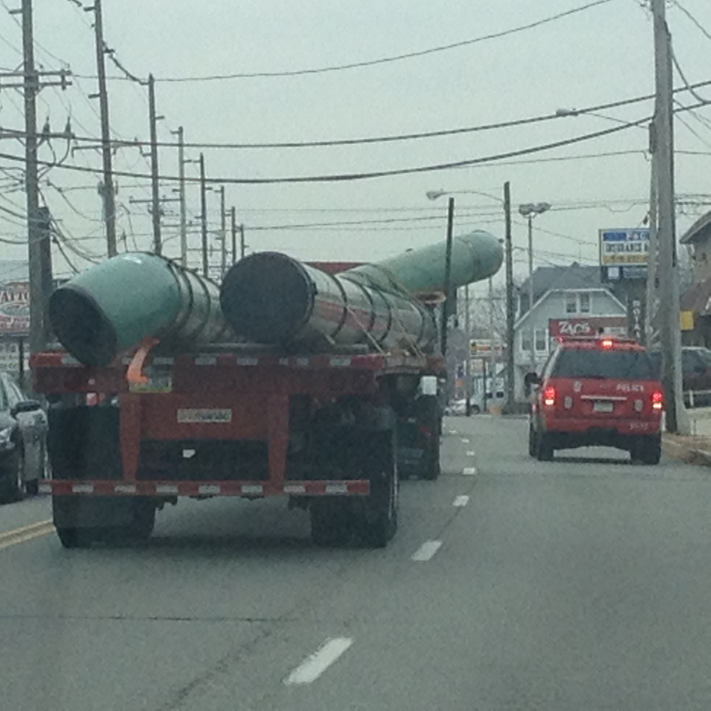 Police Escorted X65 Pipeline